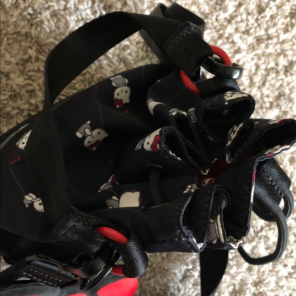 Hello Kitty Black and Red Crossbody Bag - Picture 2 of 10